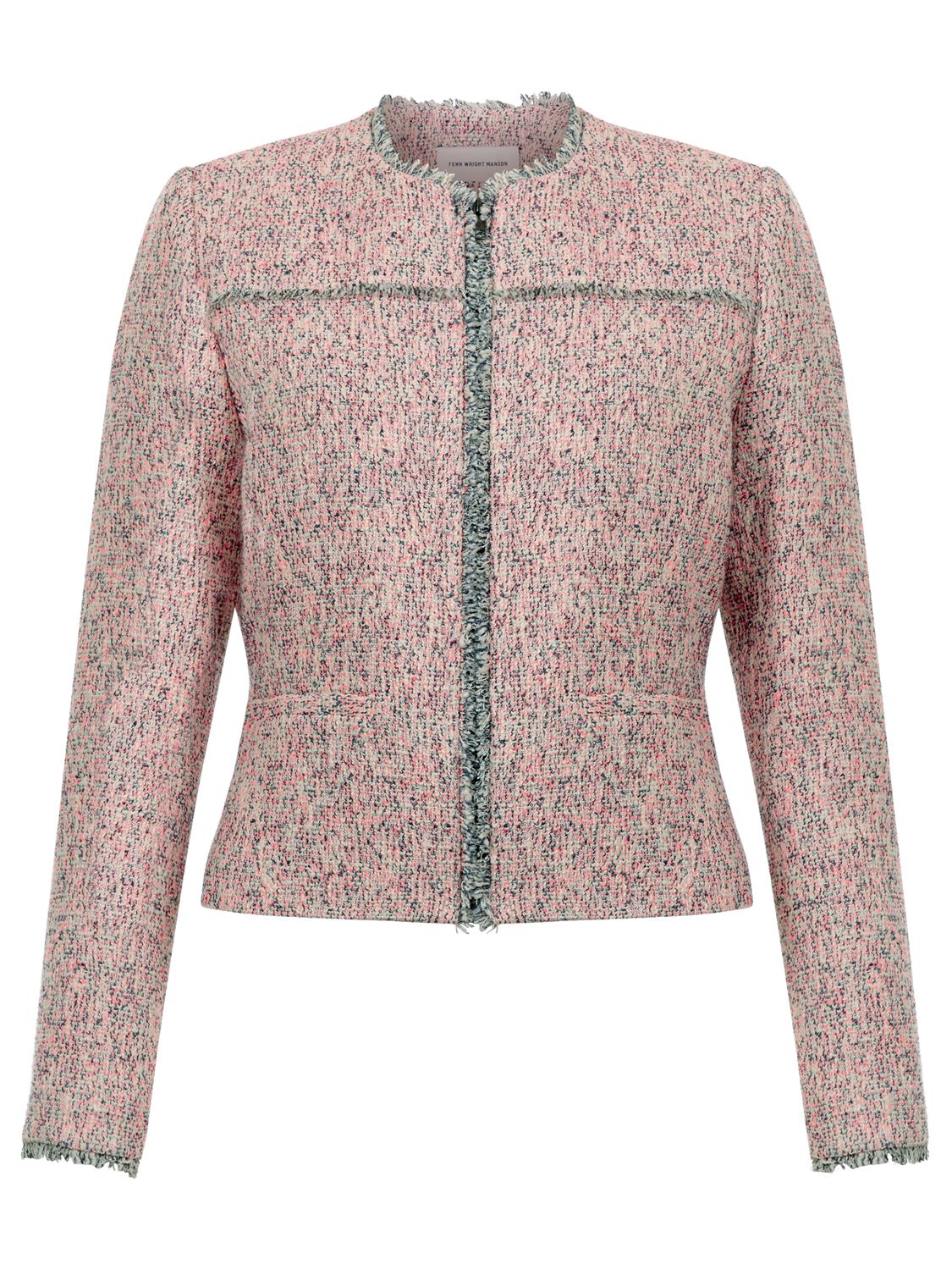 Fenn Wright Manson Petite Bruges Jacket, Pink Tweed