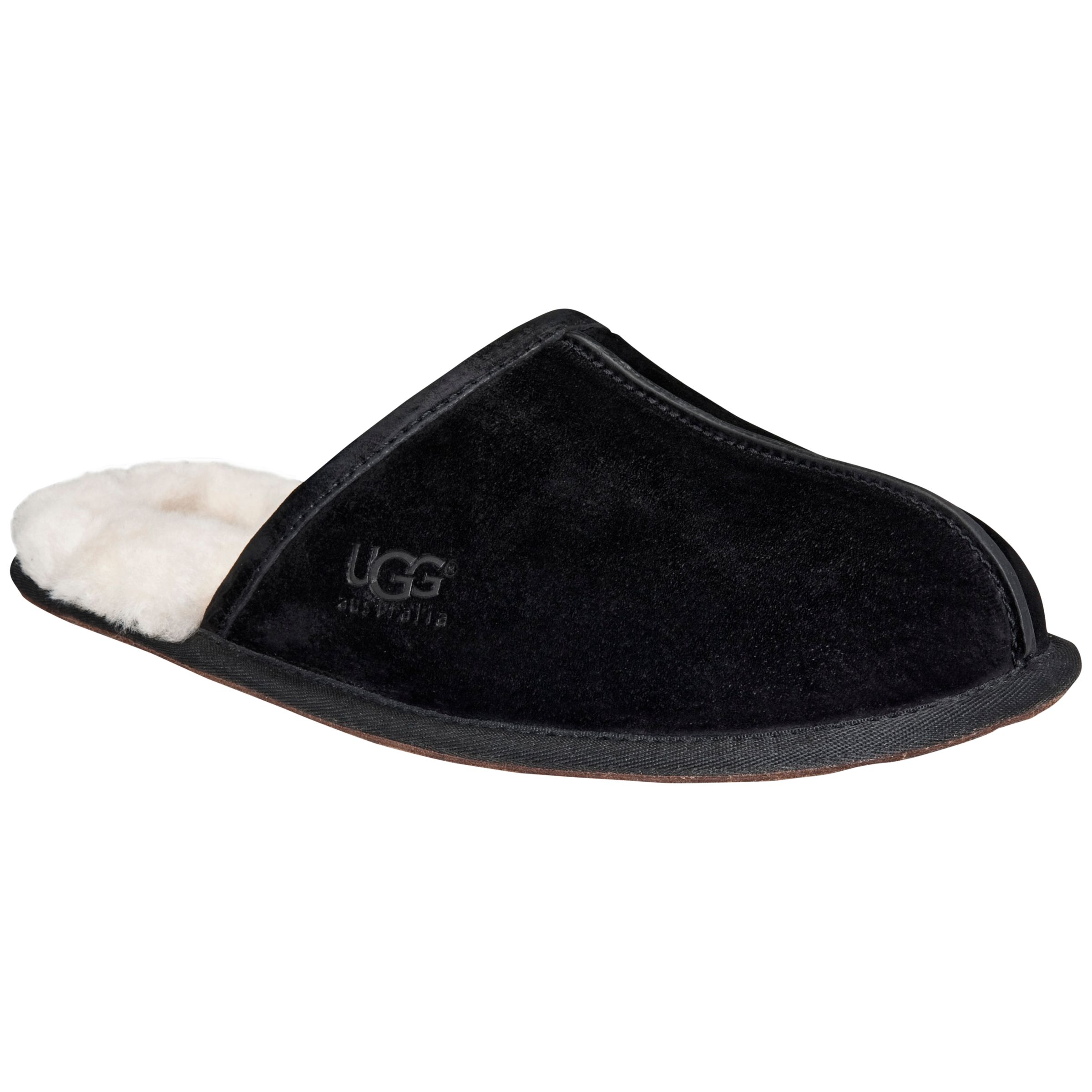 ugg slippers men black