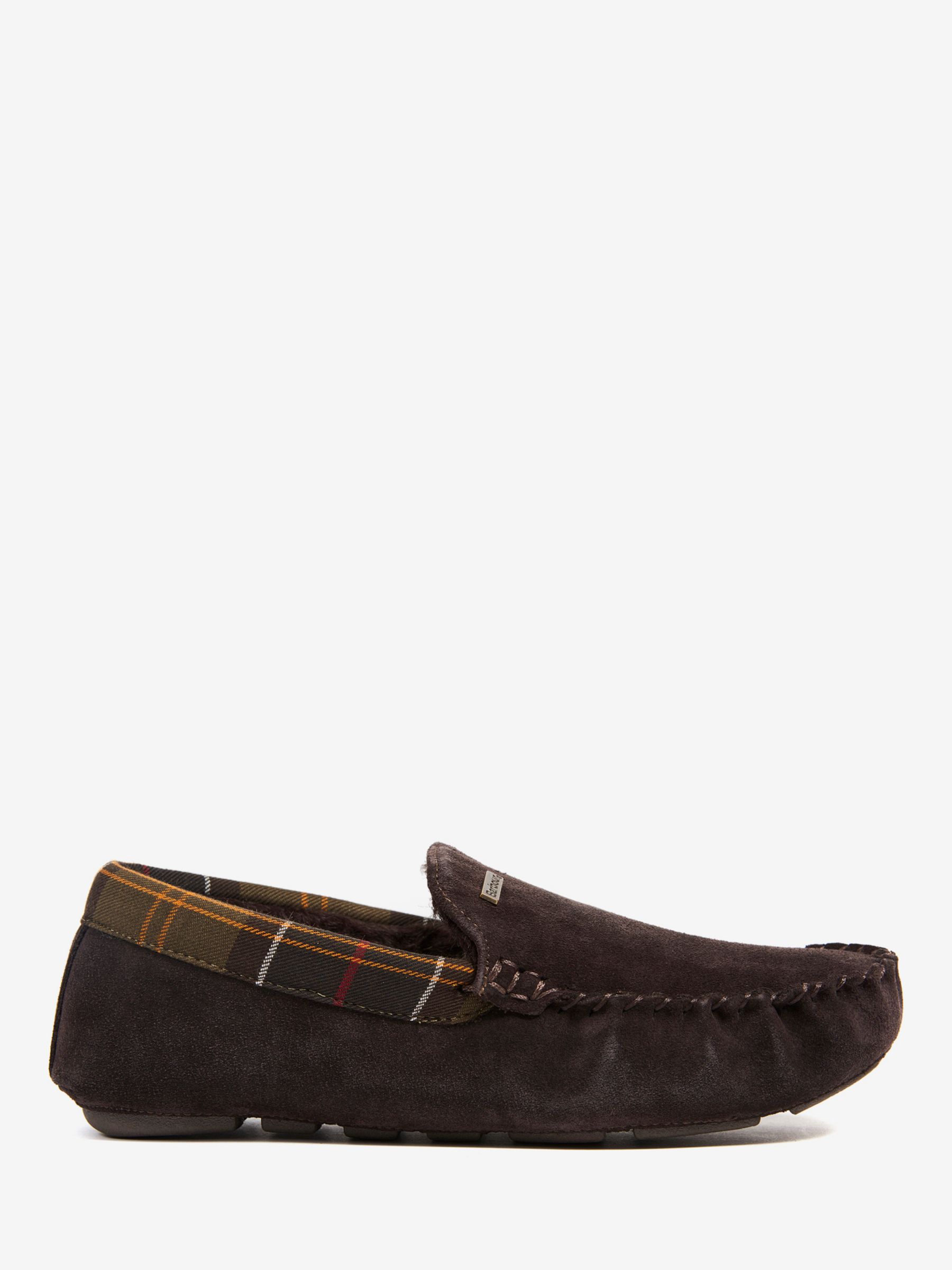 barbour monty leather slippers