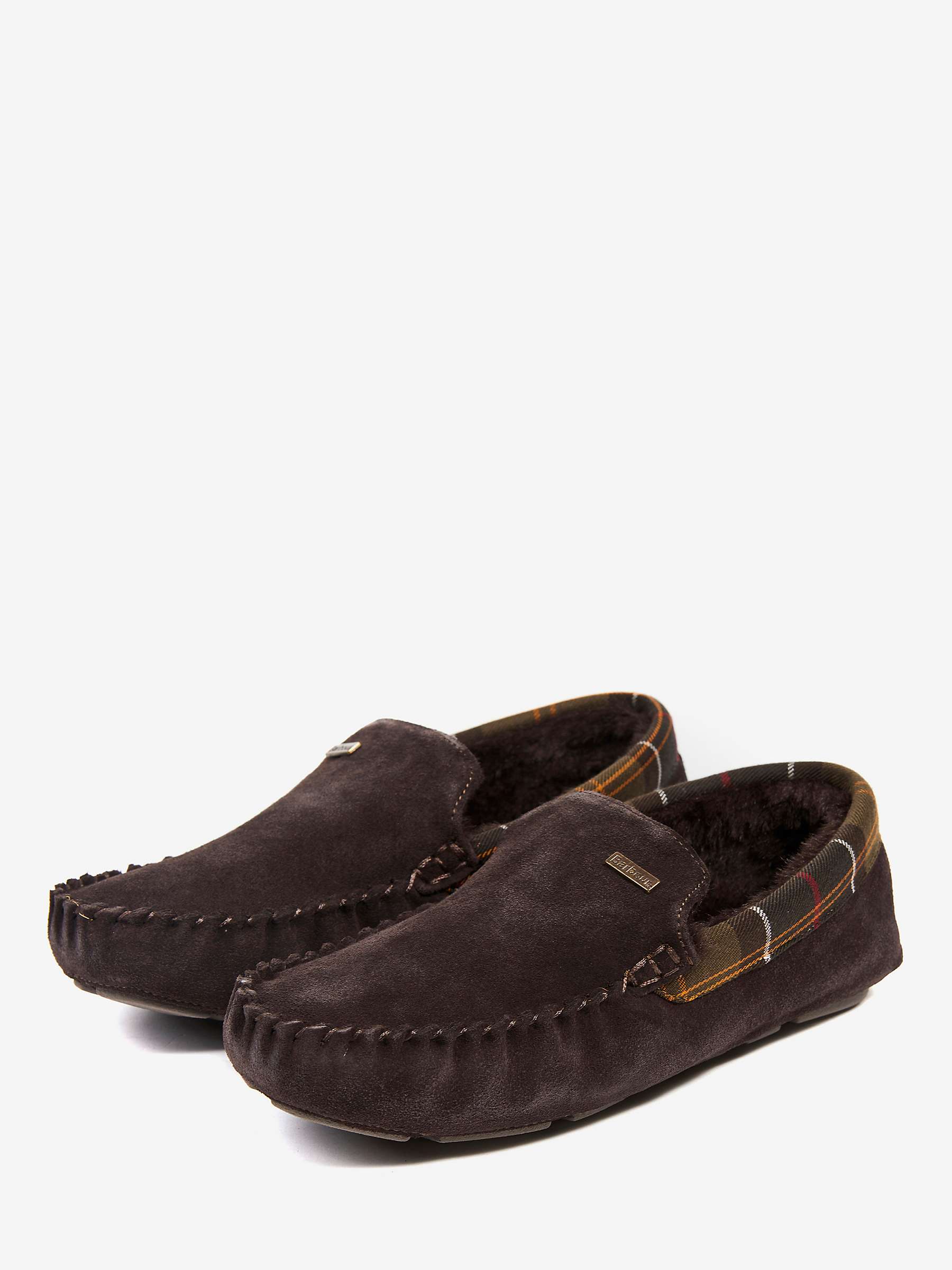 Buy Barbour Monty Suede Slippers Online at johnlewis.com