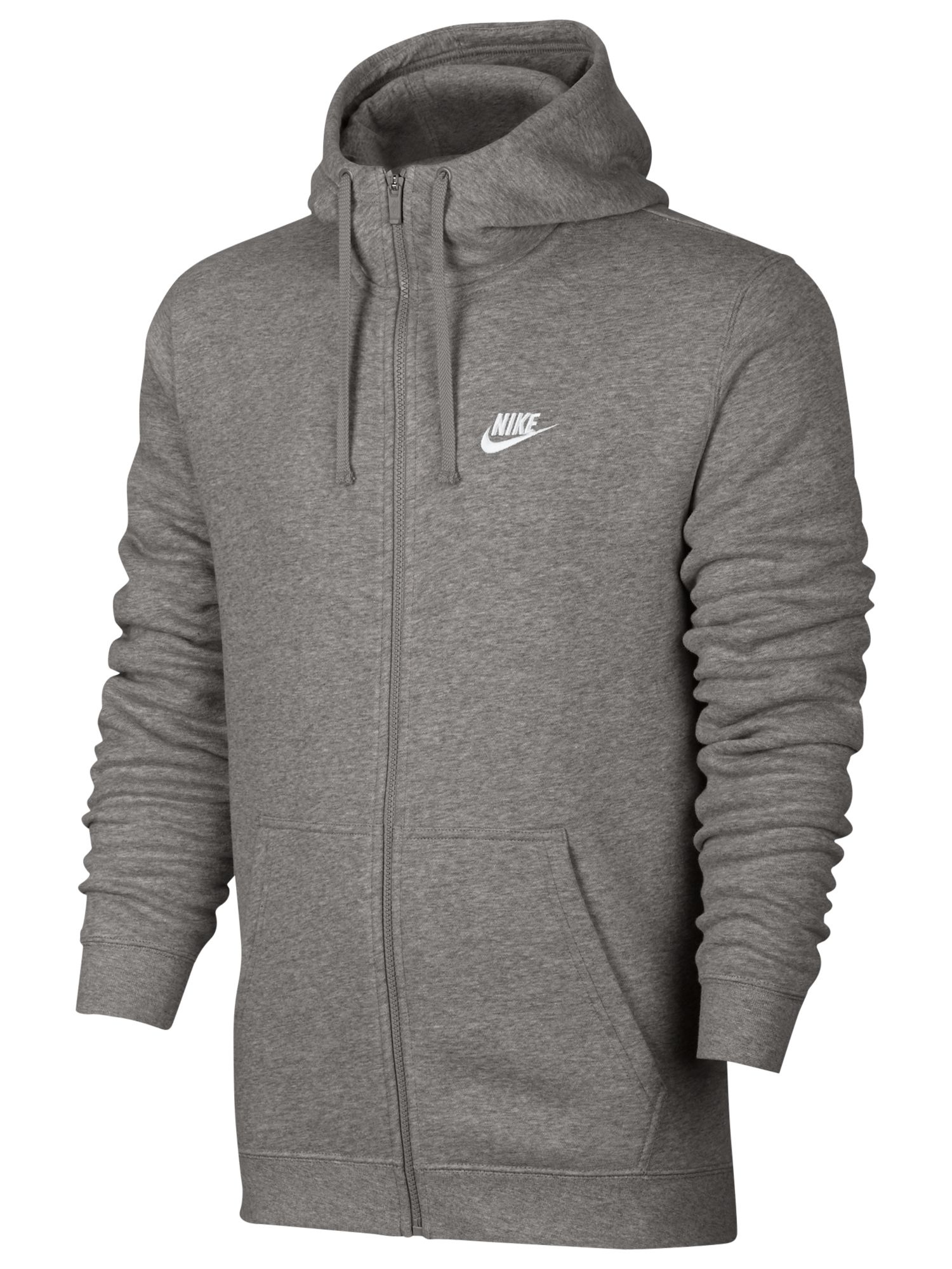 Nike Sportswear Hoodie | Grey at John Lewis & Partners