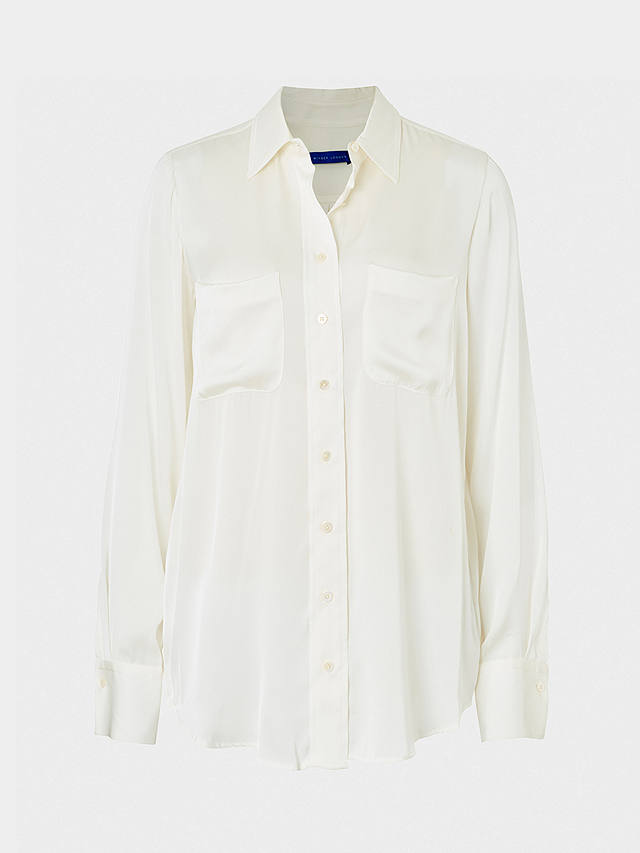 Winser London Silk Shirt, Ivory