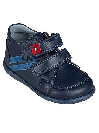 John Lewis & Partners Toddler Harry Double Rip-Tape Shoes