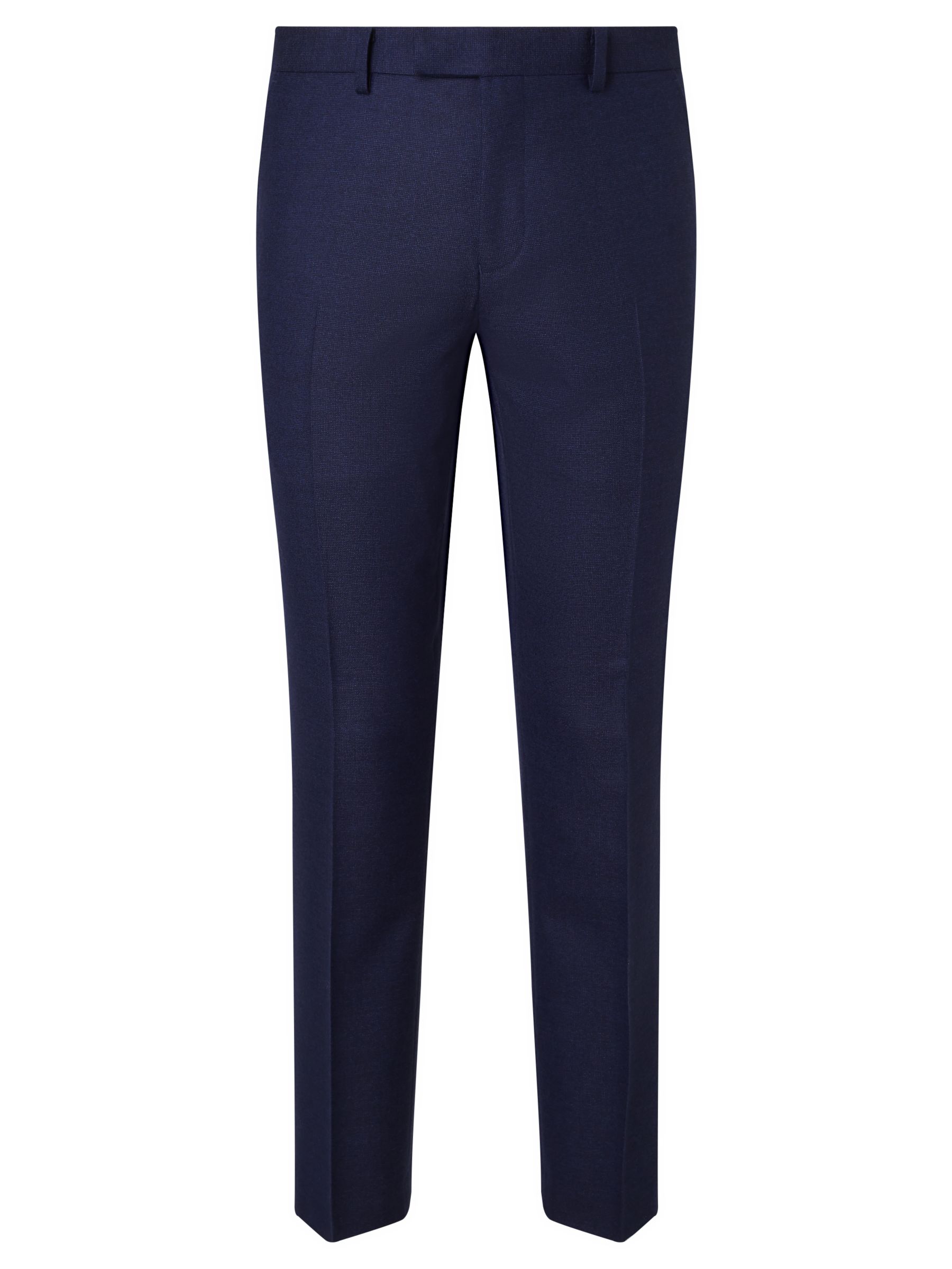 Super 100s Wool Flannel Tailored Trousers JOHN LEWIS Blue W34 or 38" 31L