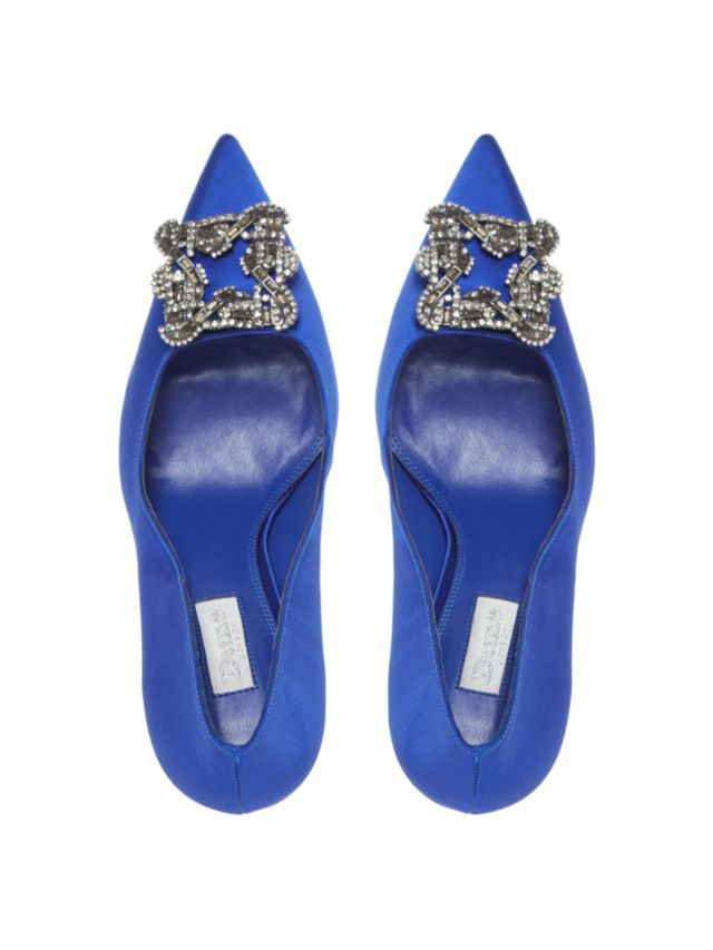 Dune blue store wedding shoes