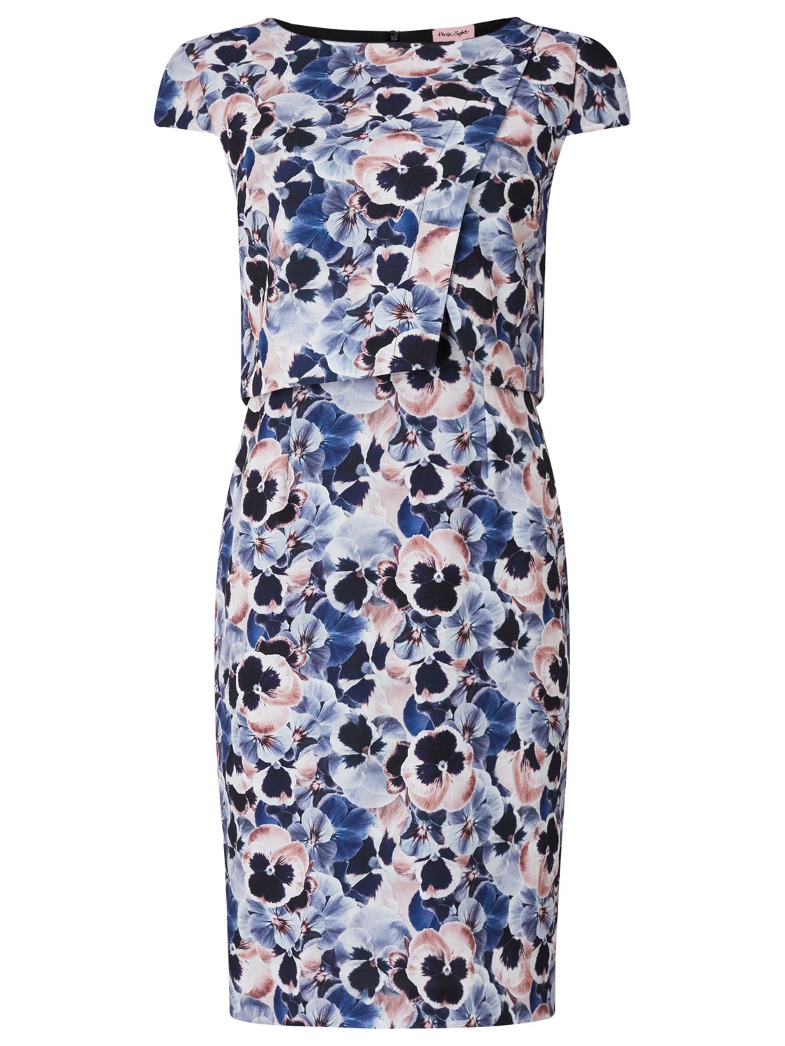Phase Eight Pansy Print Dress, Multi at John Lewis & Partners