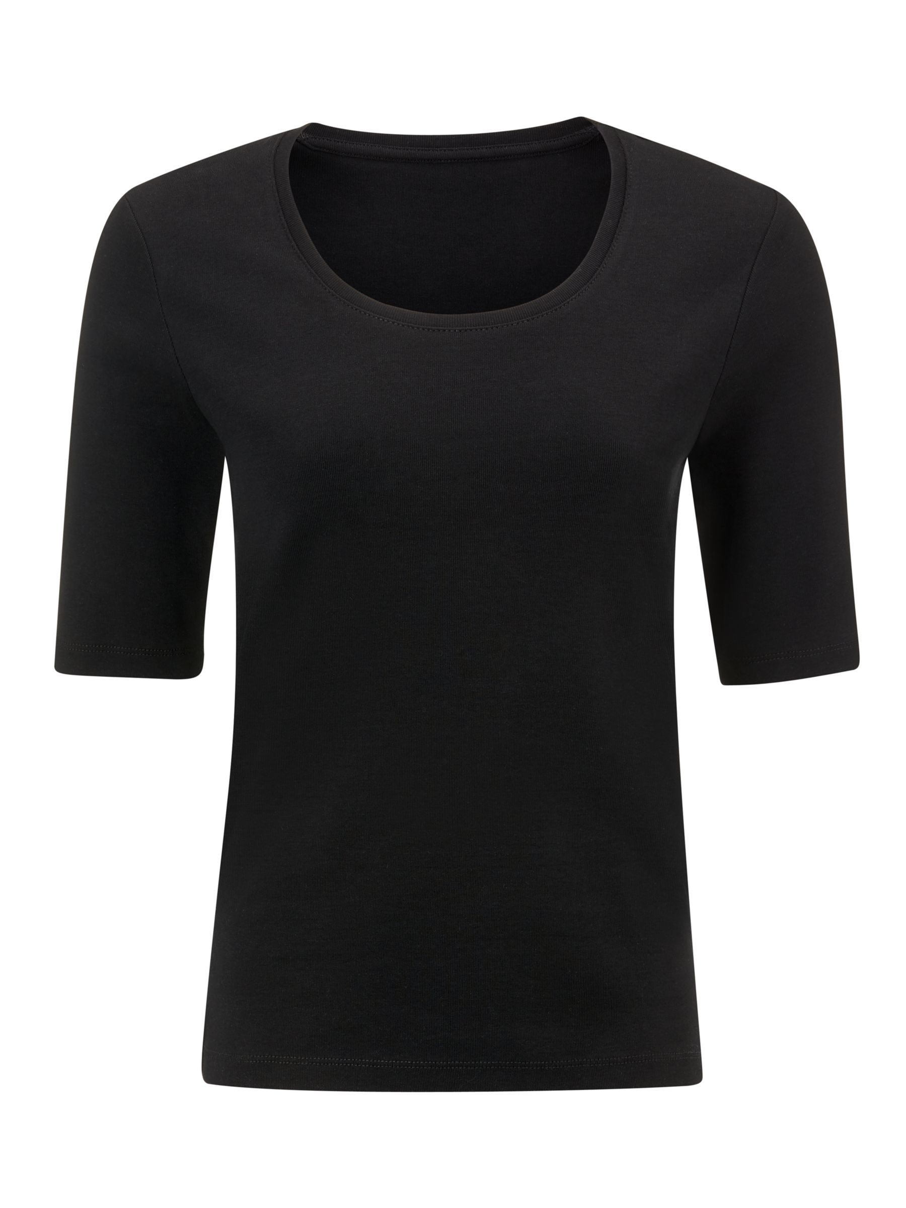 John Lewis & Partners Half Sleeve Scoop Neck T-Shirt