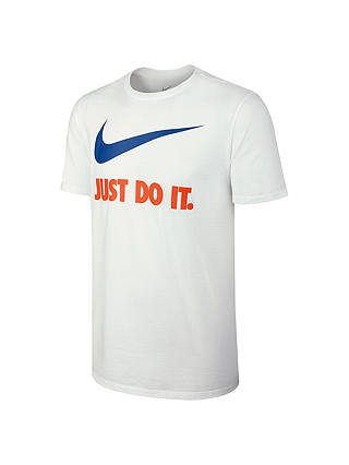 Nike Sportswear Just Do It Swoosh T-Shirt, White