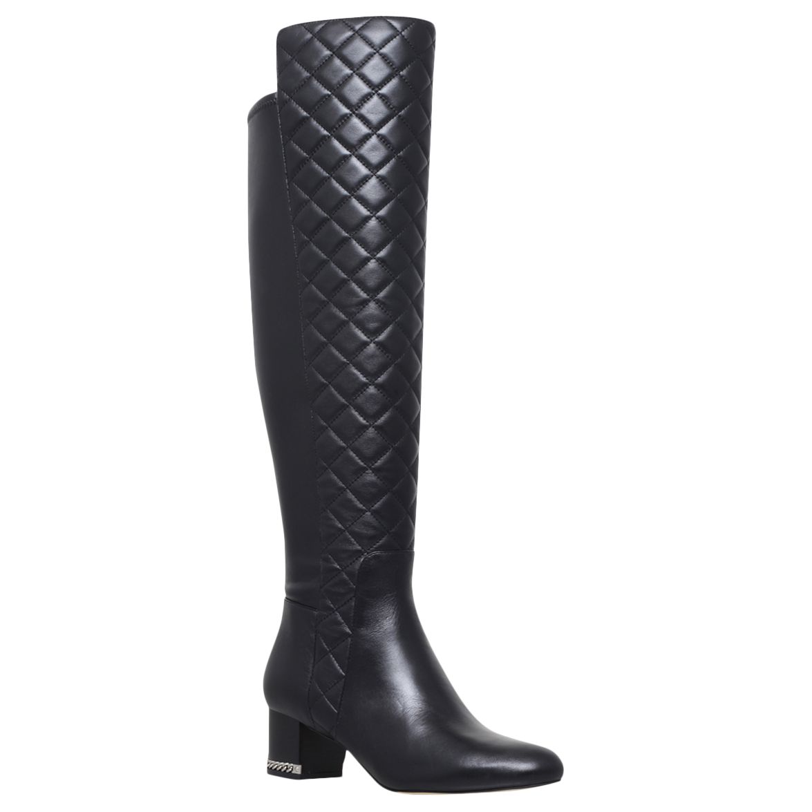 quilted michael kors boots