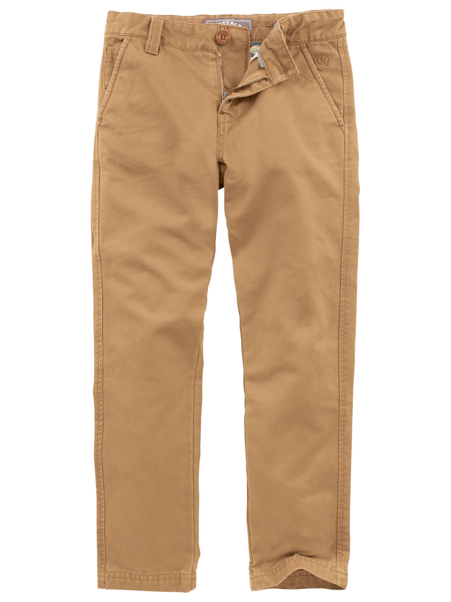Fat Face Boys' Cowes Chinos, Yellow at John Lewis & Partners