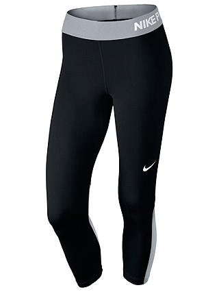 Nike Pro Capri Training Tights, Black/Grey