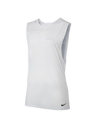 Nike Breathe Training Top, White