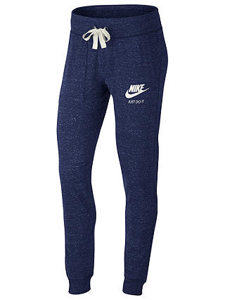 Nike NSW Cotton Tracksuit Bottoms, Blue