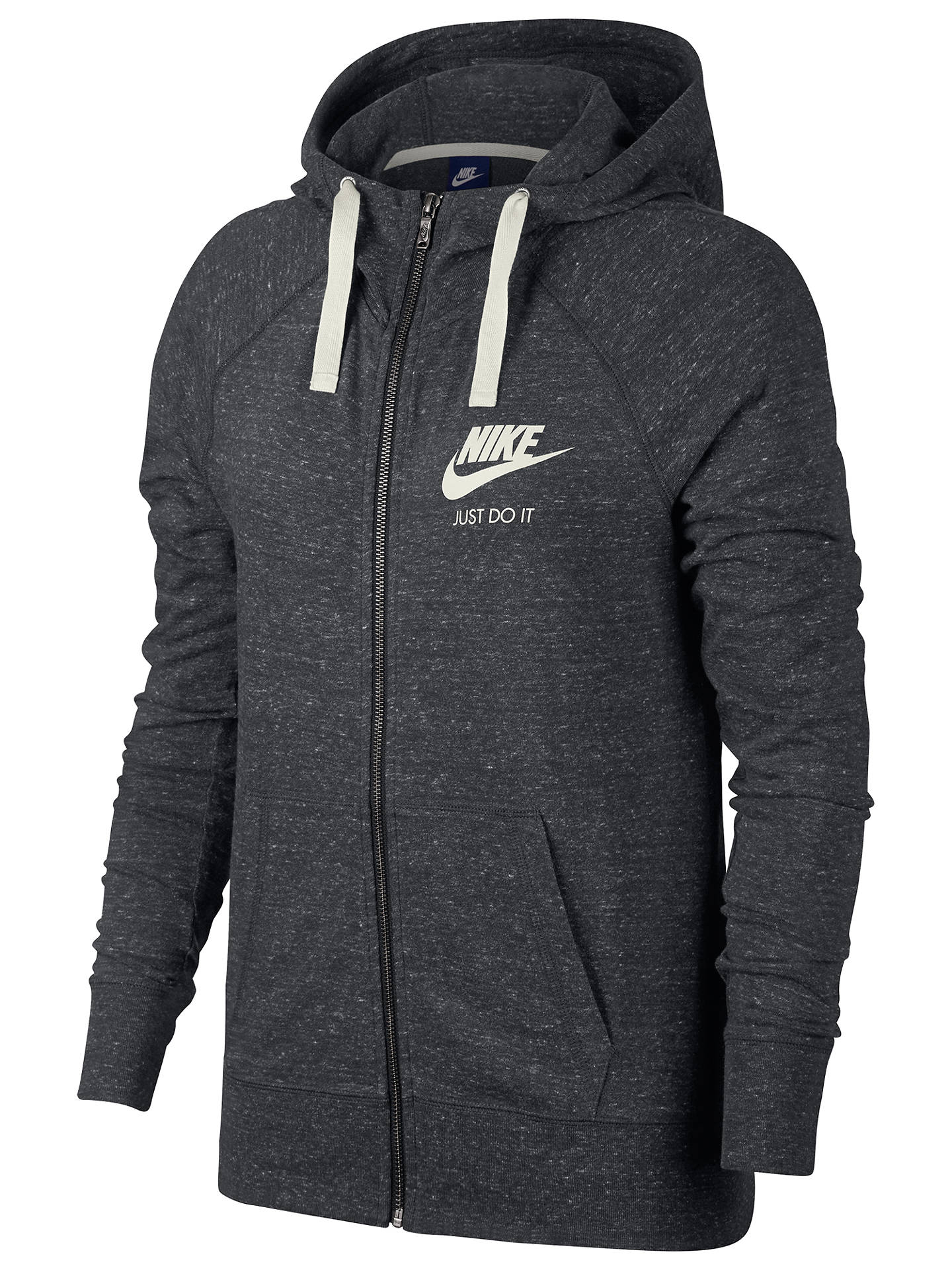 Nike Sportswear Hoodie, Anthracite at John Lewis & Partners