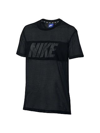 Nike Sportswear Advance 15 Top, Black/White