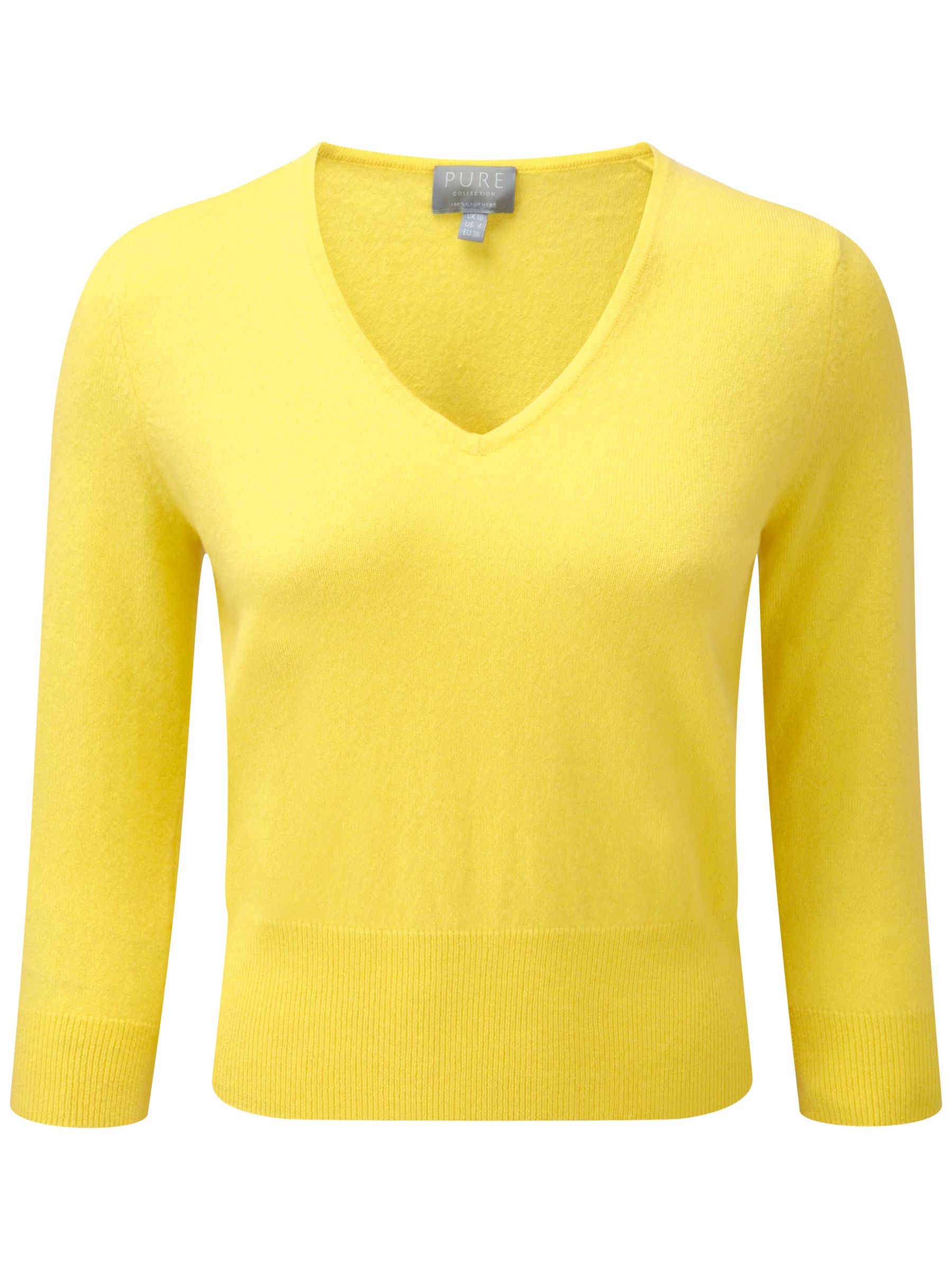 Buy Pure Collection Cropped Cashmere Jumper | John Lewis