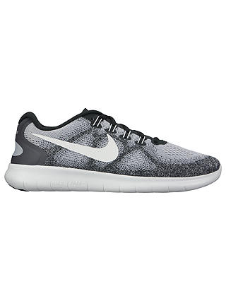 Nike Free RN 2017 Men's Running Shoe, Grey/White