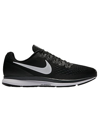 Nike Air Zoom Pegasus 34 Men's Running Shoes, Black/White