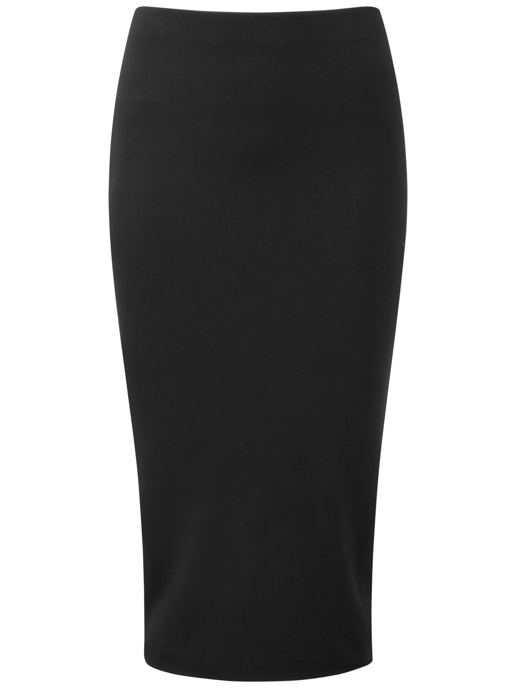 Pure Collection Jersey Tube Skirt | Black at John Lewis