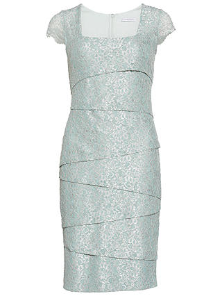 Gina Bacconi Layered Lace Dress at John Lewis & Partners