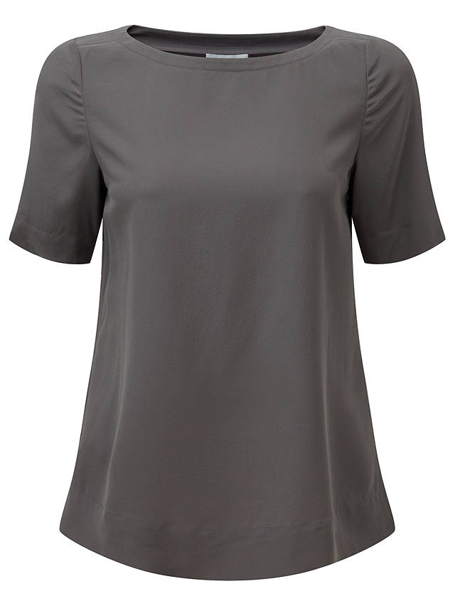 Pure Collection Silk T-Shirt at John Lewis & Partners