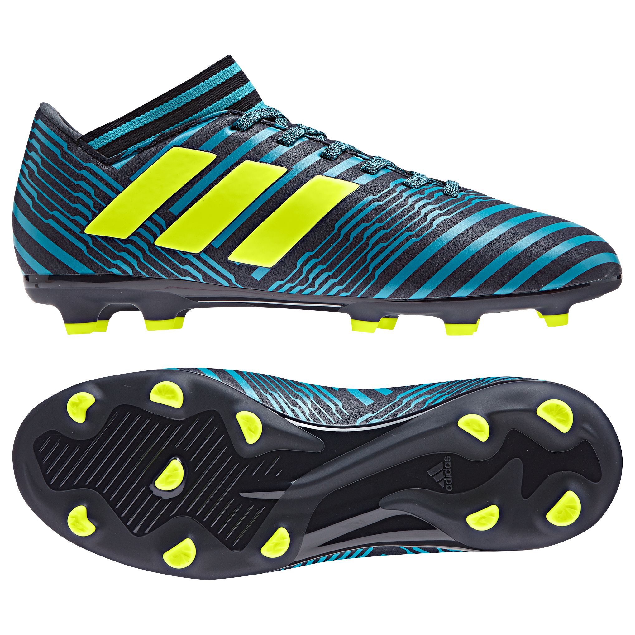 adidas blue and black football boots