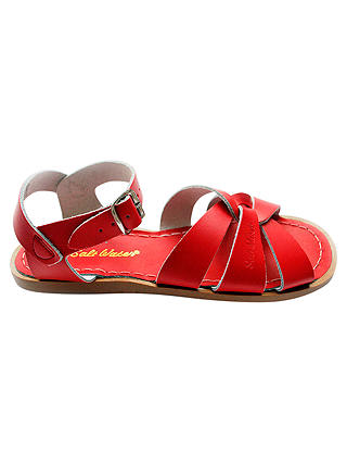 Salt-Water Children's Original Leather Sandals, Red, 1