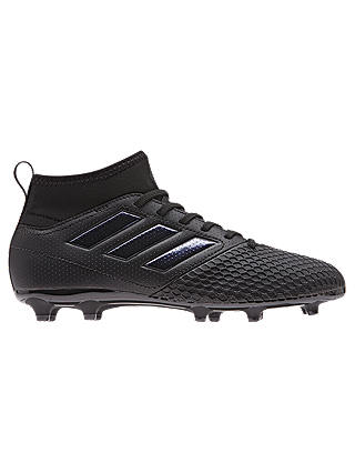 adidas Children's Ace 17.3 FG Football Boots, Black/White