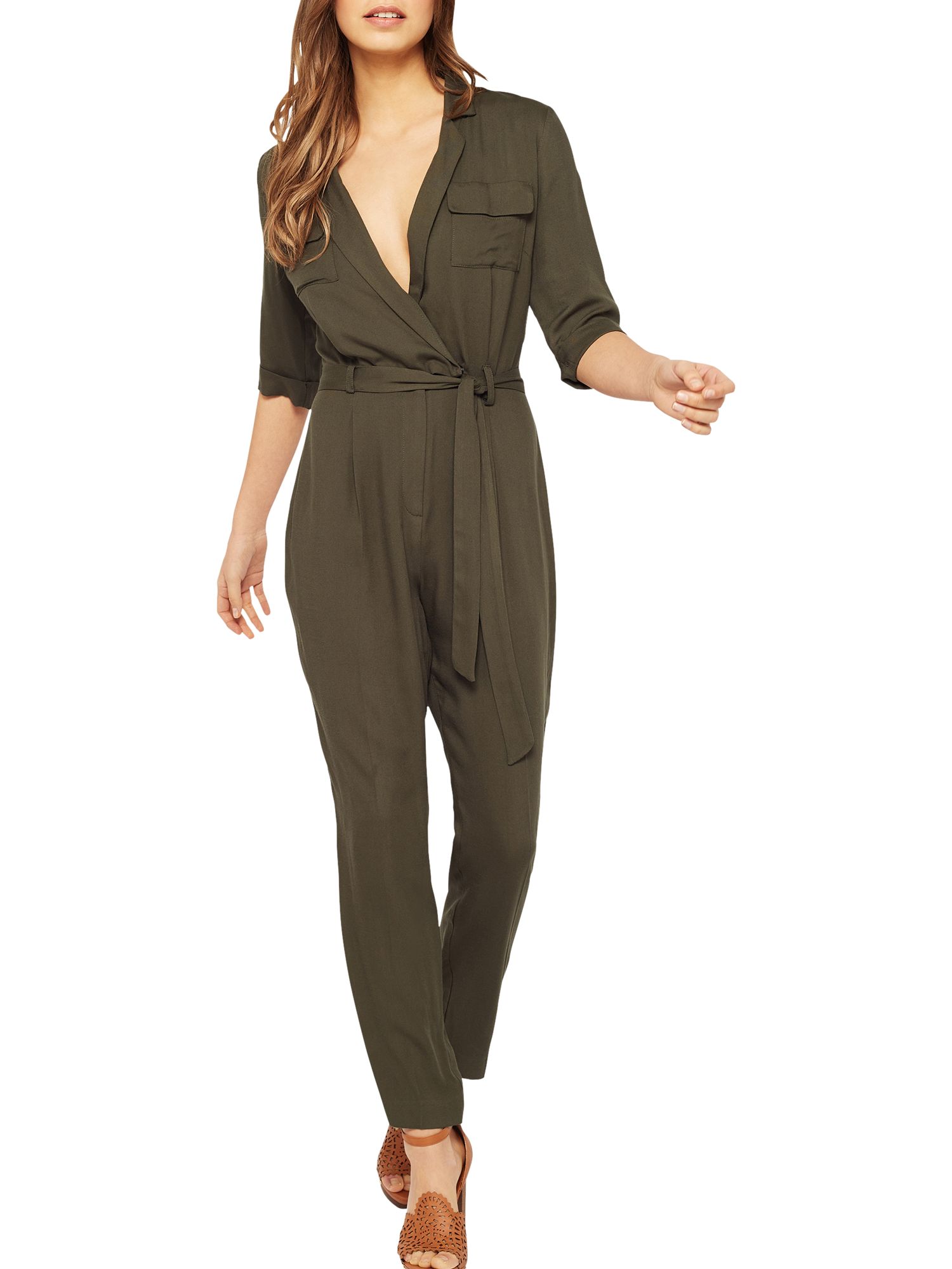 bebe logo jumpsuit