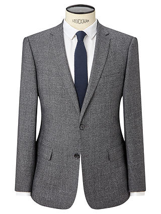 Kin Turner Semi Plain Slim Fit Suit Jacket, Grey