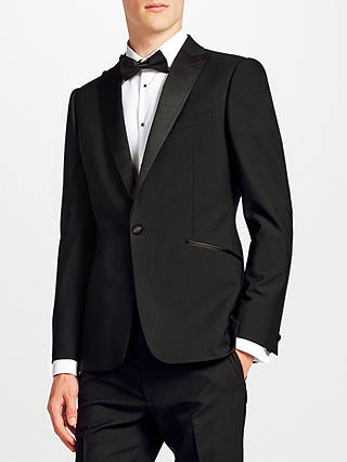 Kin Duckett Slim Fit Dress Suit Jacket, Black