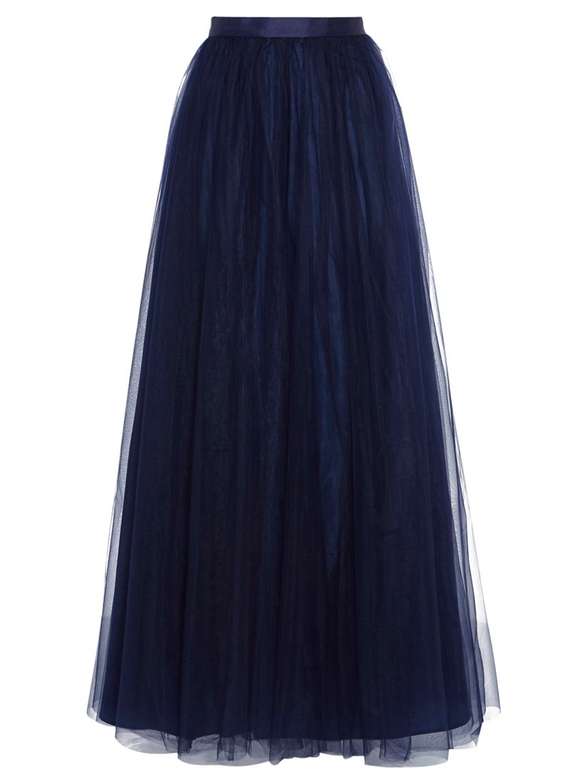 Coast Tulle Maxi Skirt Navy At John Lewis And Partners 0609