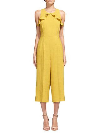 Whistles Mae Frill Detail Jumpsuit