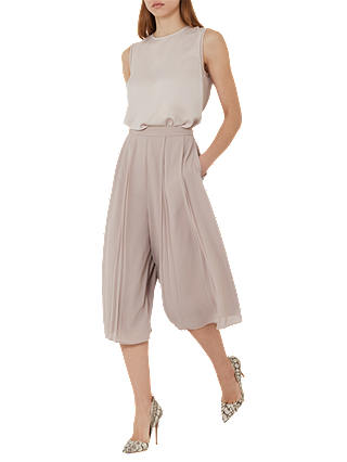 Reiss Longline Julie Culottes, Orchid Blossom