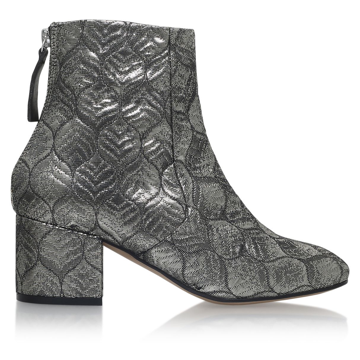 carvela silver boots