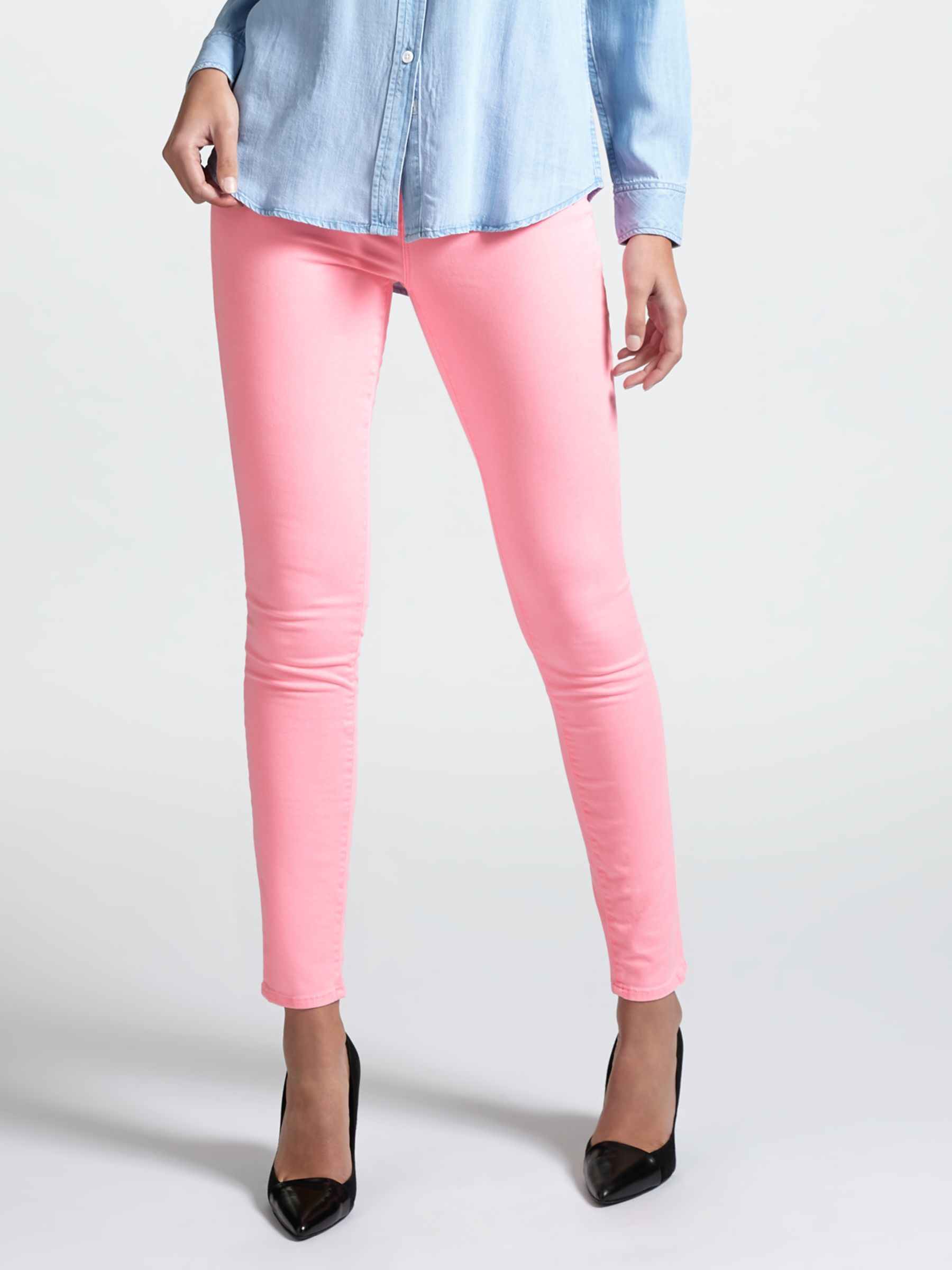 j brand pink jeans