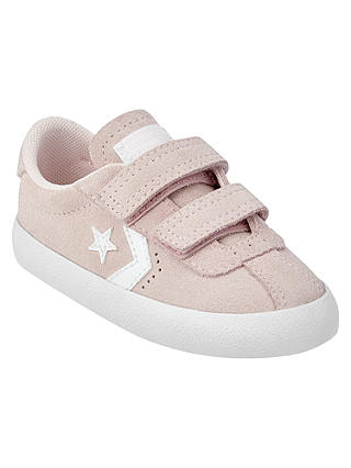 Converse Children's Rip-Tape Breakpoint Trainers, Pink Suede
