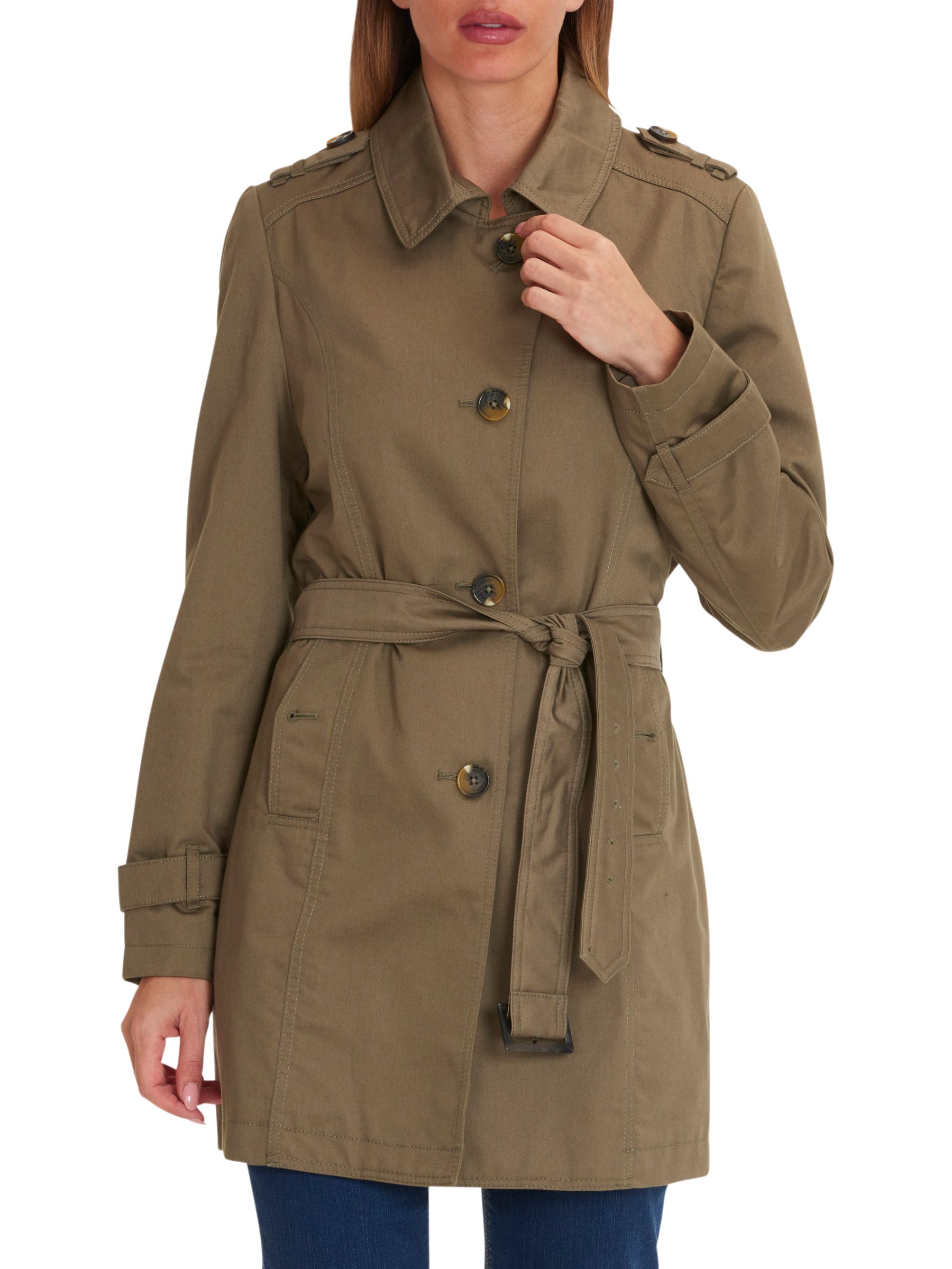 Betty Barclay Belted Trench Coat