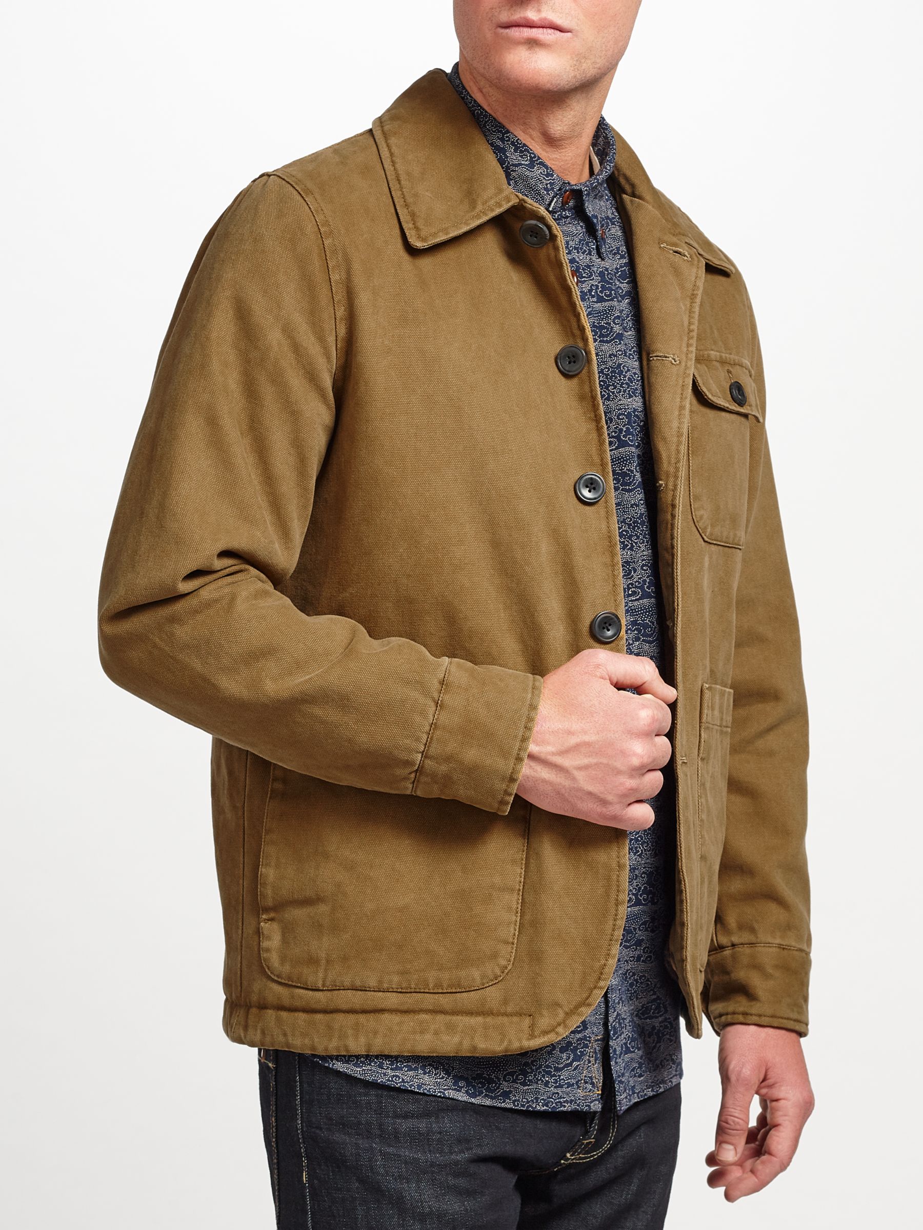 JOHN LEWIS & Co. Workwear Jacket, Brown