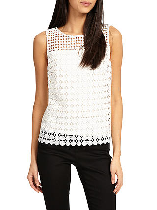 Phase Eight Alba Lace Shell Top