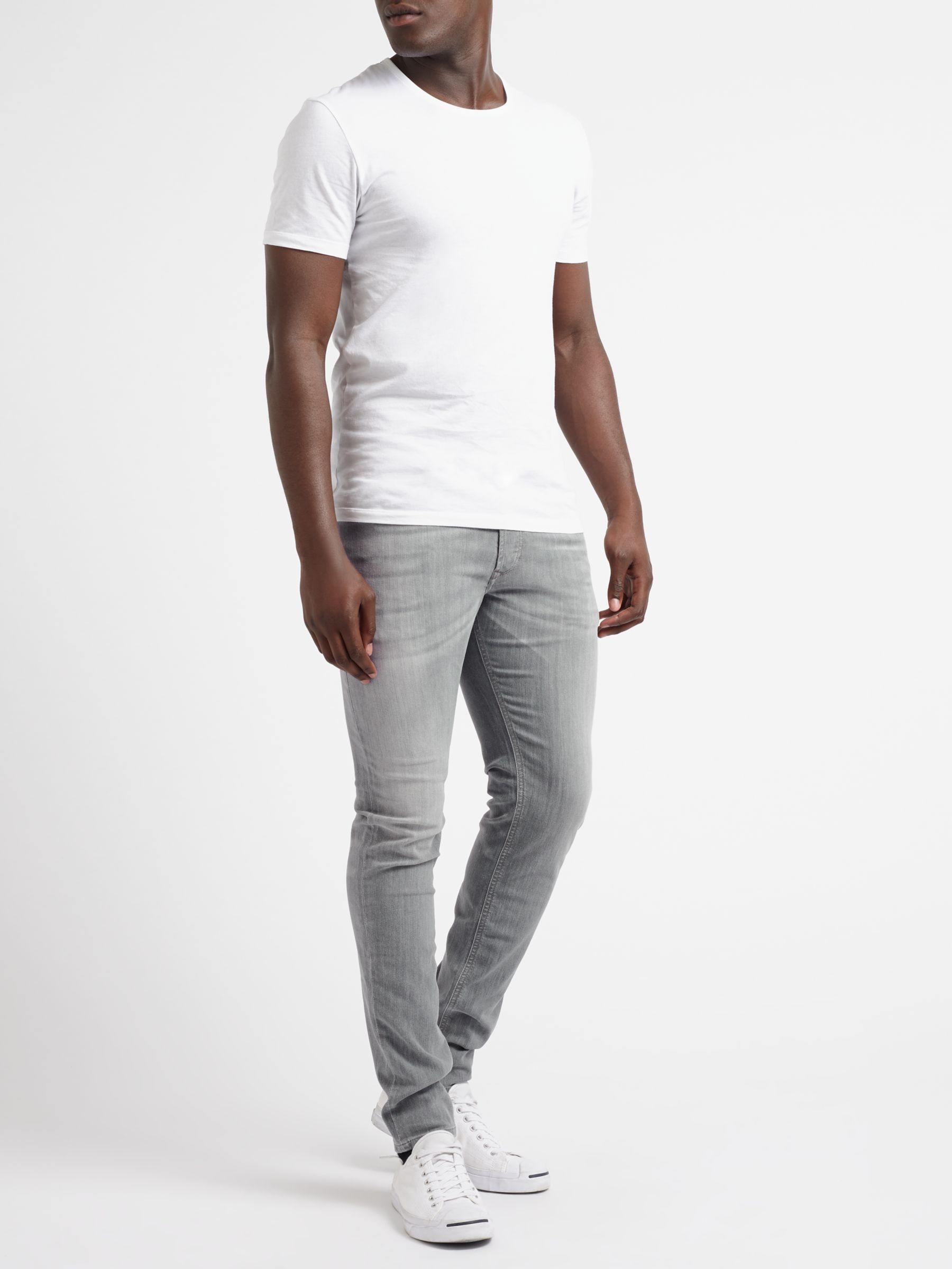 white grey jeans