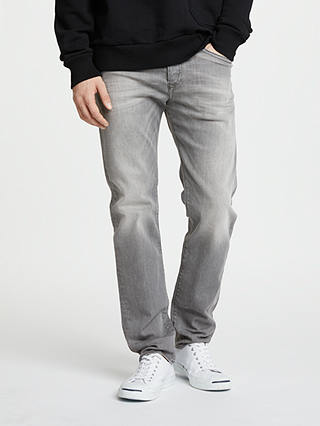 Diesel Buster Tapered Jeans, Light Grey 084HP