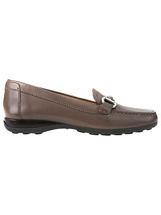 Geox Euro Buckle Slip On Loafers, Taupe