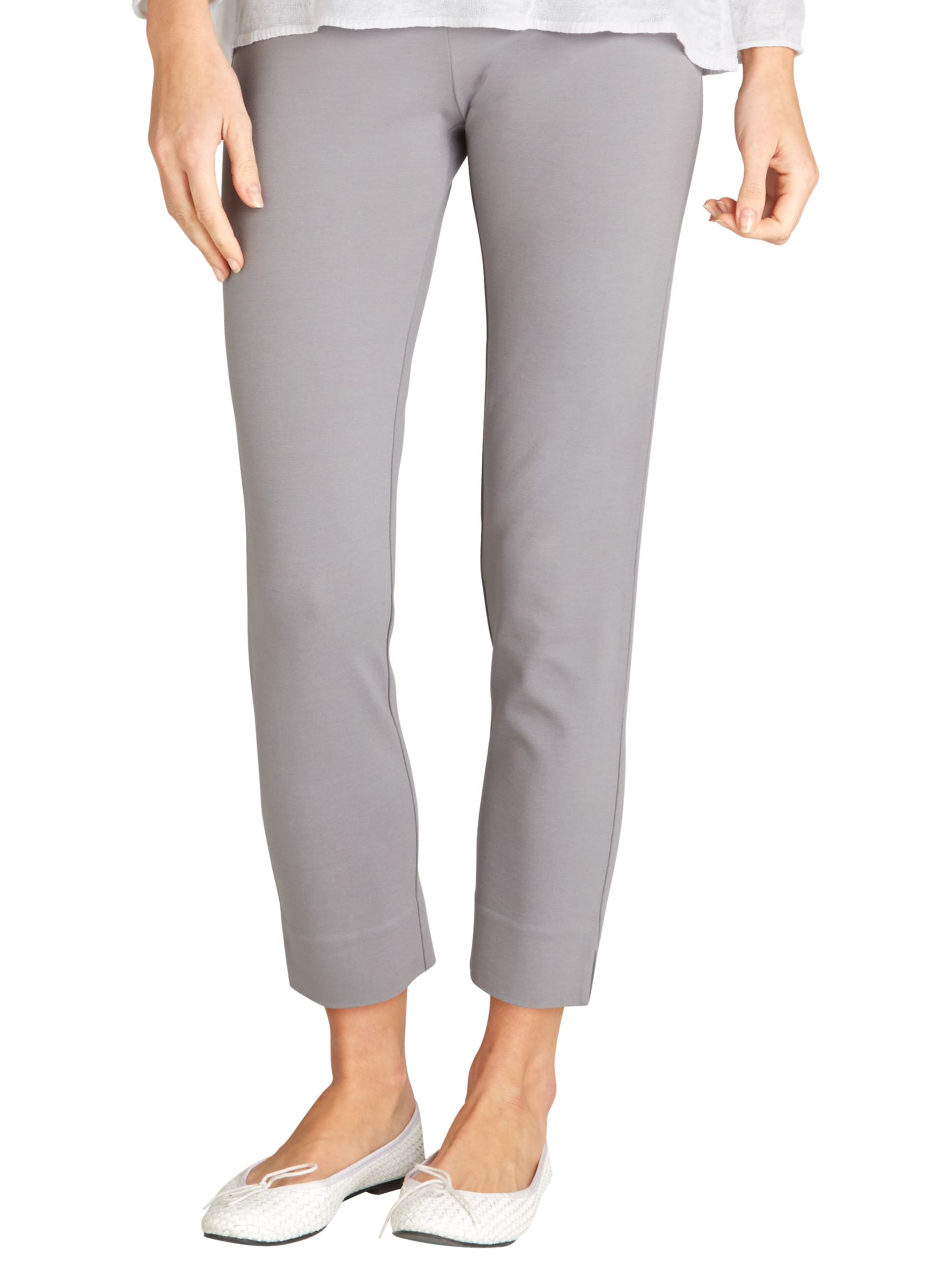 grey capri trousers