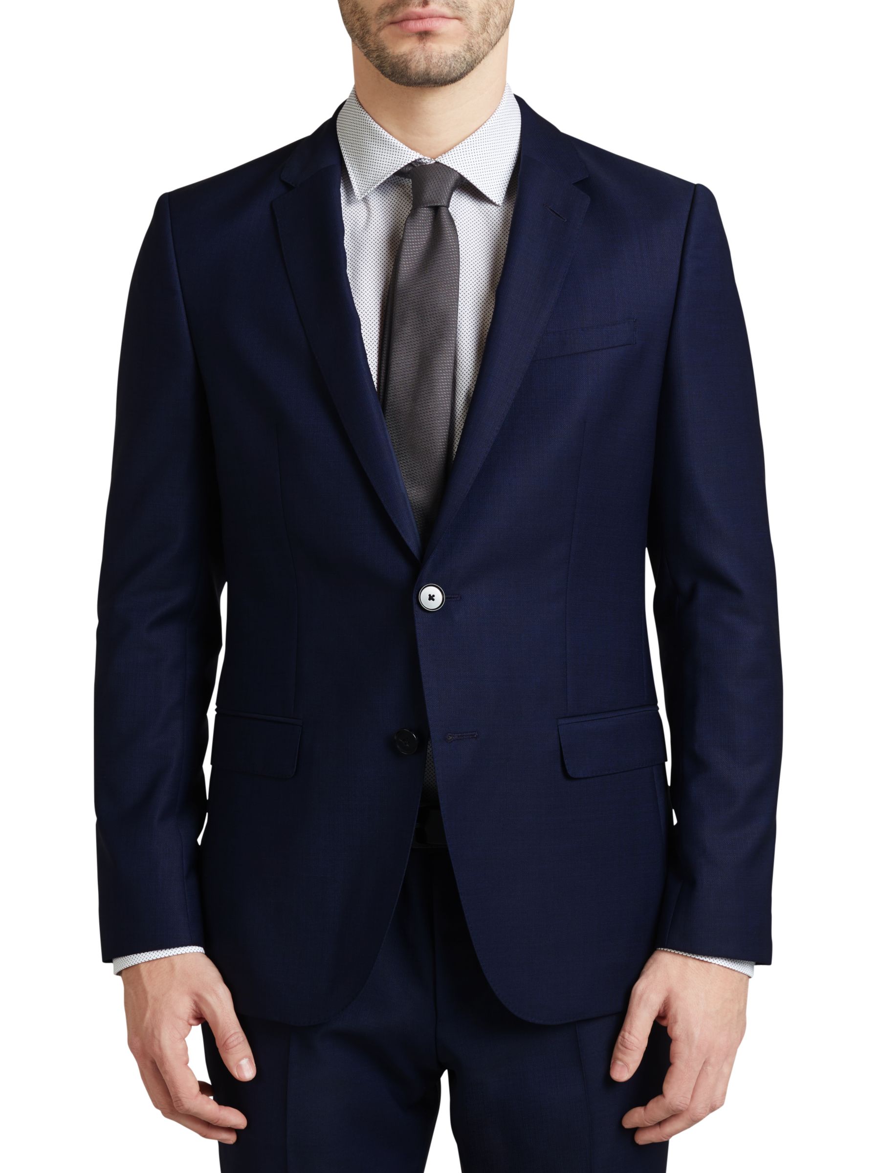 HUGO by Hugo Boss C-Harvey/C-Getlin Slim Fit Suit, Medium Blue