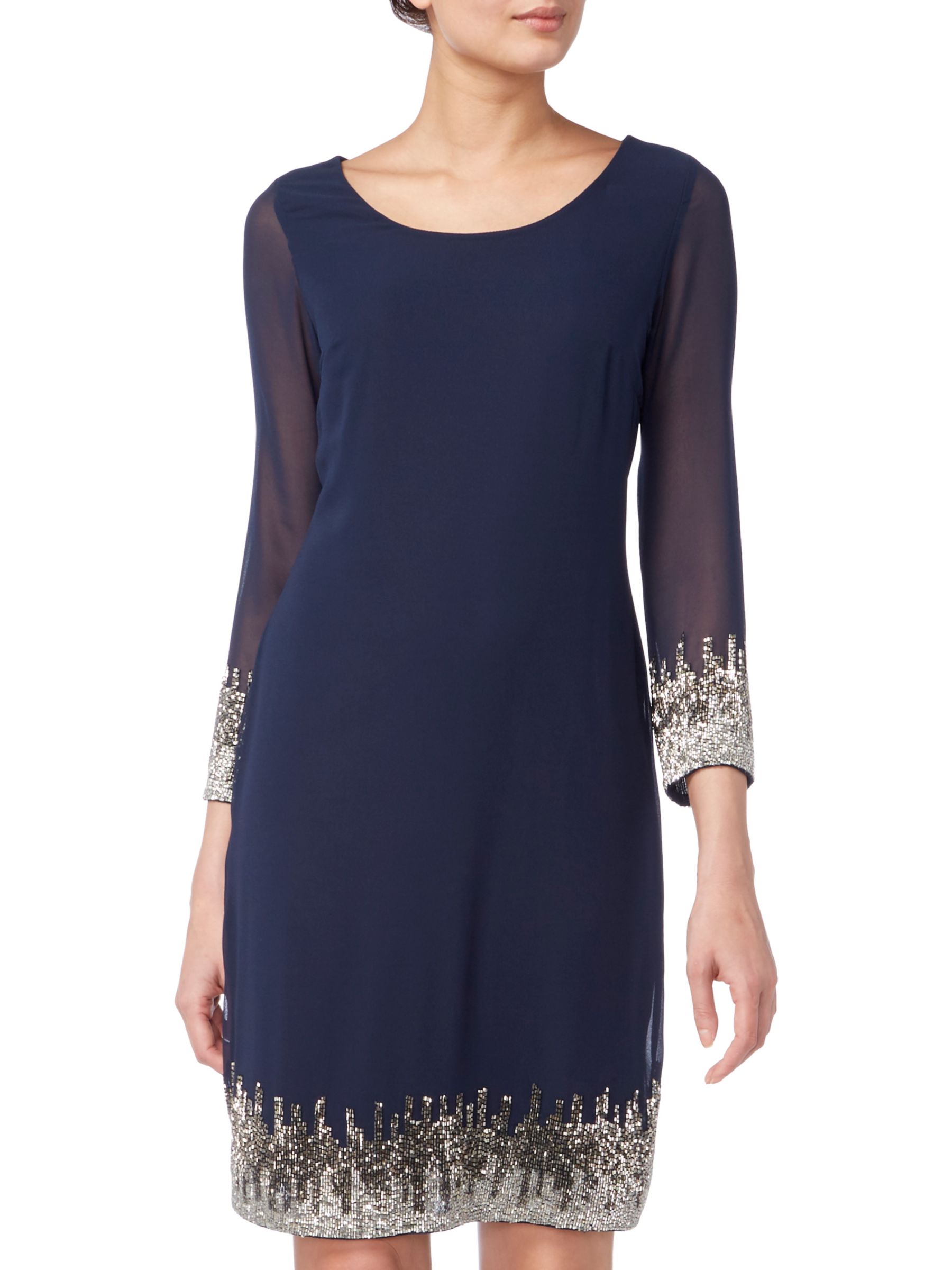 Raishma Vertical Embellished Tunic Dress