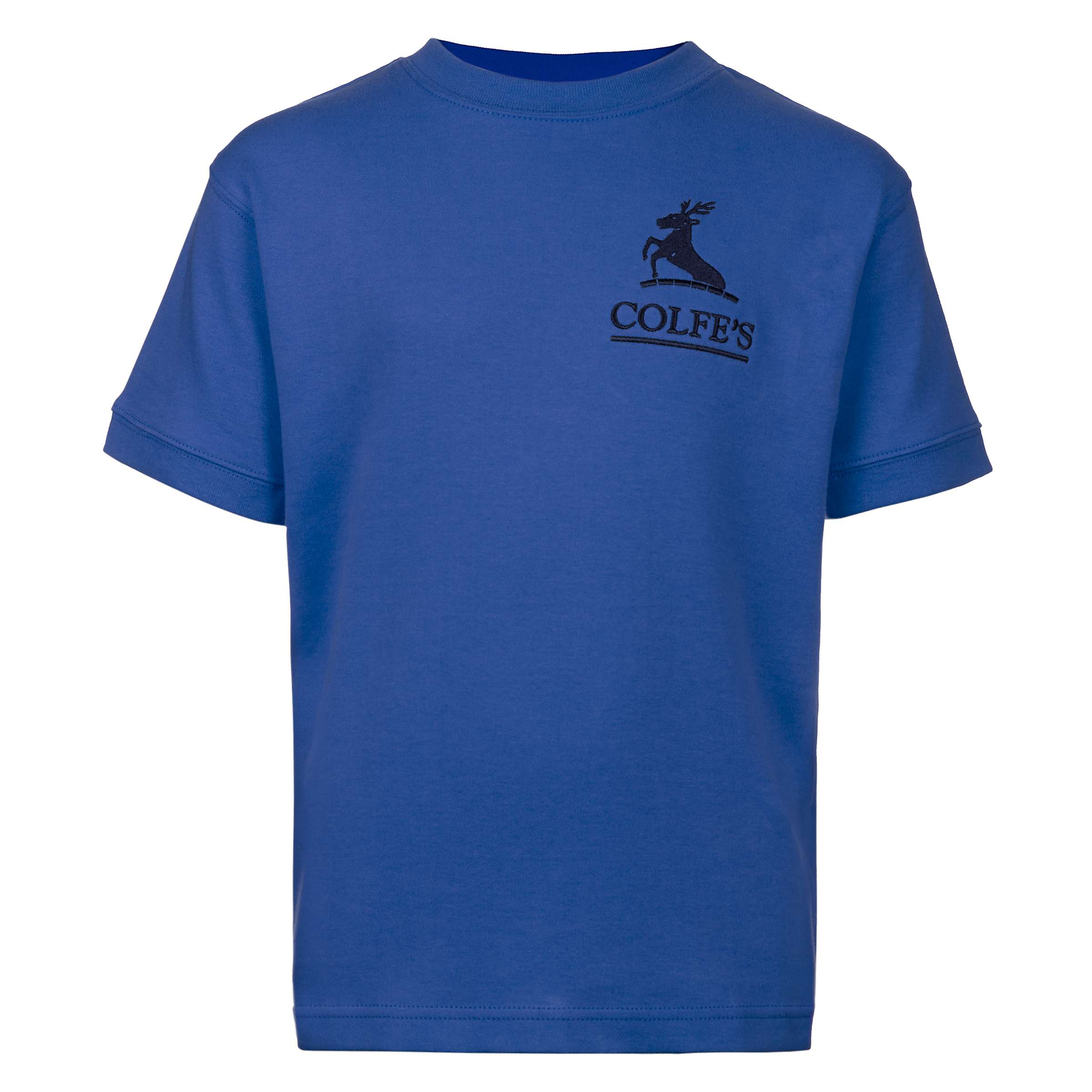 Buy Colfe's School Lynx House T-Shirt, Blue Online at johnlewis.com