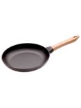 STAUB Cast Iron Round Frying Pan, Black