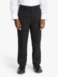 John Lewis & Partners Heirloom Collection Kids' Tuxedo Trousers, Black