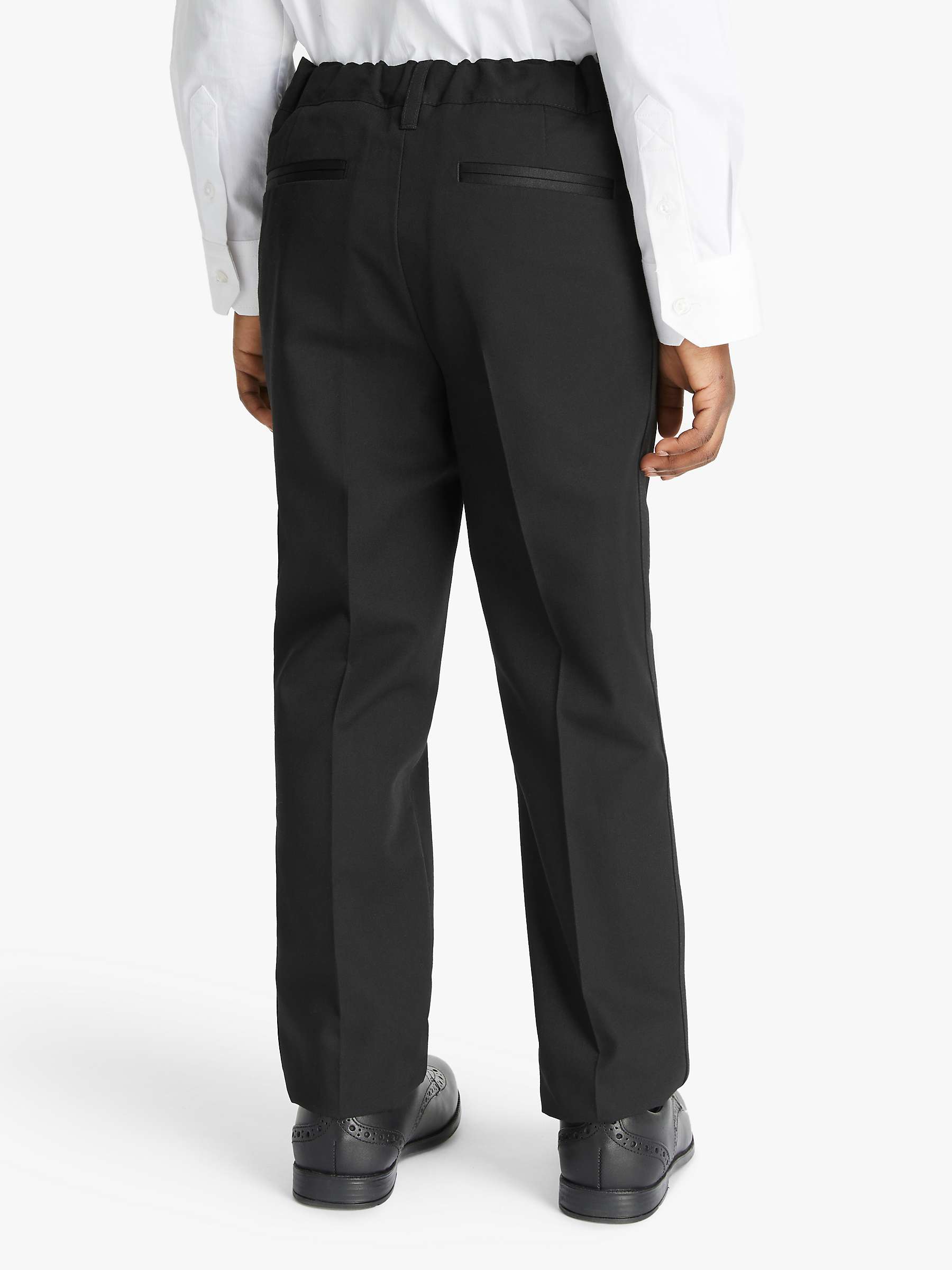 Buy John Lewis Heirloom Collection Kids' Tuxedo Trousers, Black Online at johnlewis.com